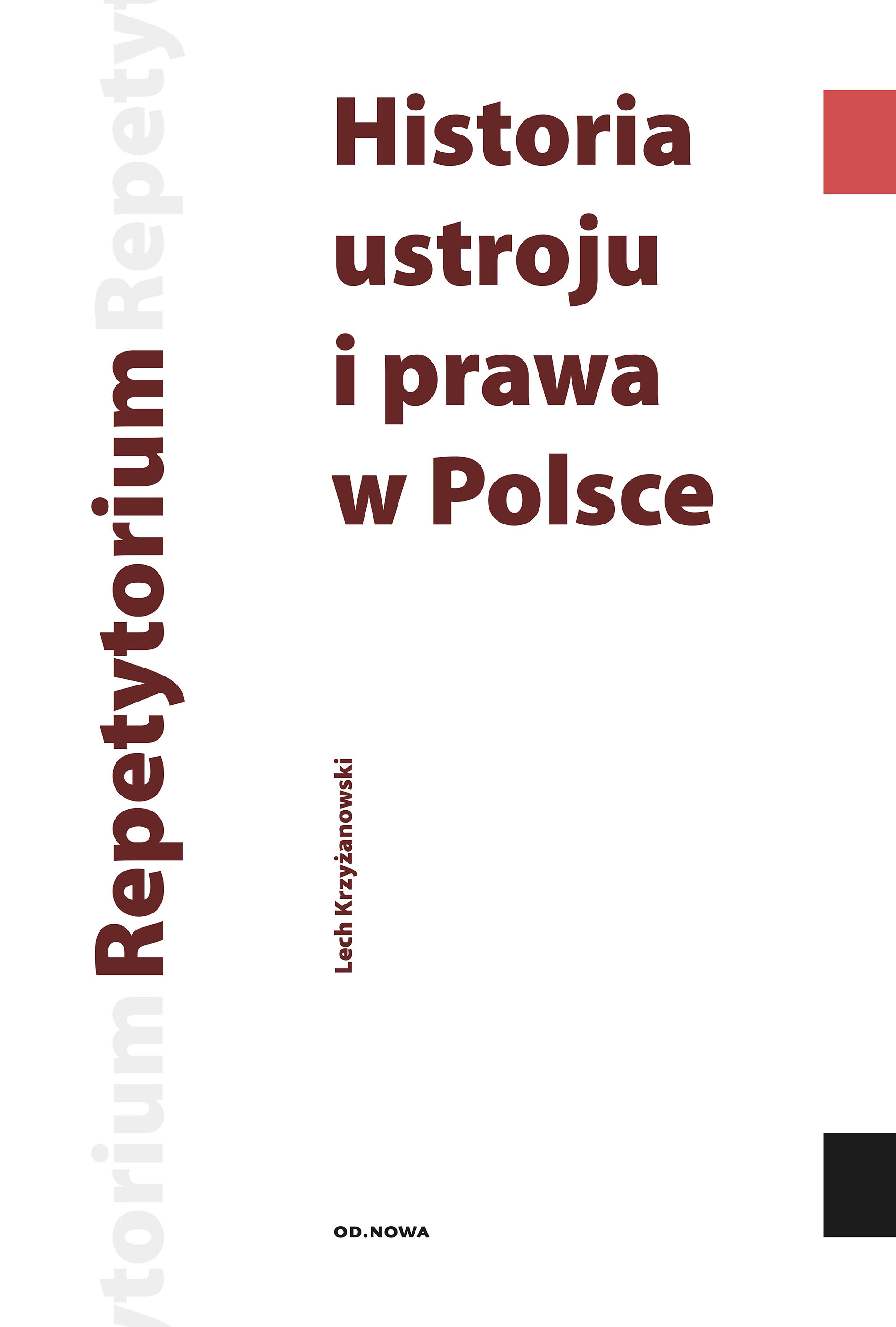 Historia ustroju i prawa w Polsce
