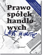Last Minute Prawo Spółek Handlowych